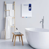 Awoco Electric Tankless Water Heater, 208-240V, Instant Heat – WH-EL18K