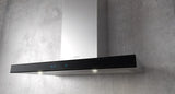 Elica - MEZZANO - Techne - 36" W x 19 11/16" D x 2 3/8" H, Stainless & Black Glass - Wall Mount Hoods - EMZ636S3