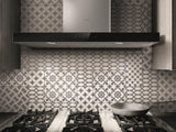 Elica - MEZZANO - Techne - 36" W x 19 11/16" D x 2 3/8" H, Stainless & Black Glass - Wall Mount Hoods - EMZ636S3