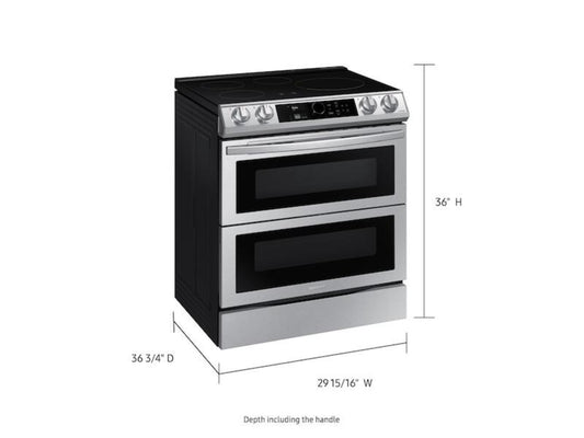 Samsung 6.3 cf Induction Slide-In Range w/ Flex Duo & Air Fry - NE63T8951SS-KT