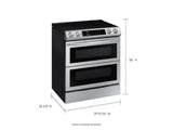 Samsung 6.3 cf Induction Slide-In Range w/ Flex Duo & Air Fry - NE63T8951SS-KT