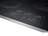 SAMSUNG&nbsp; 30" Smart Electric Cooktop with Sync Elements in Stainless Steel - NZ30K7570RS-KT