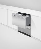 FISHER & PAYKEL DD24DDFTX9N Double DishDrawer™ Dishwasher, Tall, Sanitize - DD24DDFTX9N-KT