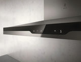 Elica - Techne Plus - Techne Plus - 30" W x 19 11/16" D x 5" H, Stainless & Black Glass - Wall Mount Hoods - EST630SS