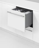 FISHER & PAYKEL DD24DTX6HI1 Integrated Double DishDrawer™ Dishwasher, Tall, Sanitize - DD24DTX6HI1
