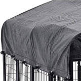 Lucky Dog Uptown Large Welded Kennel Heavy Duty Pet Dog Cage Fence Pen (Used) - 95802