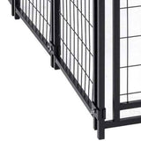 Lucky Dog Uptown Large Welded Kennel Heavy Duty Pet Dog Cage Fence Pen (Used) - 95802