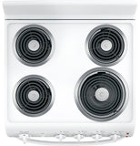 HOTPOINT RAS240DMWW Hotpoint 24" Electric Free-Standing Front-Control Range - RAS240DMWW-KT