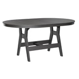 Berlin Gardens Harbor 44" x 64" Oblong Table - Dining Height- HOT4464DBK