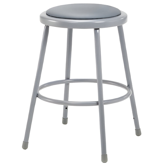Grainger - Round Stool Gray - 9HZA2