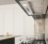 Elica - TRENTO - Elica Pro - 34 1/2" W x 18" D x 12" H, 600 CFM, Stainless - Choice A for use with ECTX36SS - Insert Hoods - ETR634SS