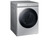 SAMSUNG Bespoke 7.6 cu. ft. Ultra Capacity Gas Dryer with AI Optimal Dry and Super Speed Dry in Silver Steel - DVG53BB8900TA3-KT