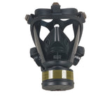 Grainger Survivair Opti-Fit - Gas Mask NIOSH Full Face 5 Point Adjustable Head Strap Large Black - 16N396