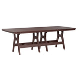 Berlin Gardens Harbor 44" x 96" Rectangular Table - Counter Height- HRT4496CBK