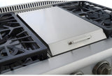 Kucht Professional 36 in. 5.2 cu ft. Propane Gas Range with Griddle and Silver Knobs - KRG3609U/LP-S