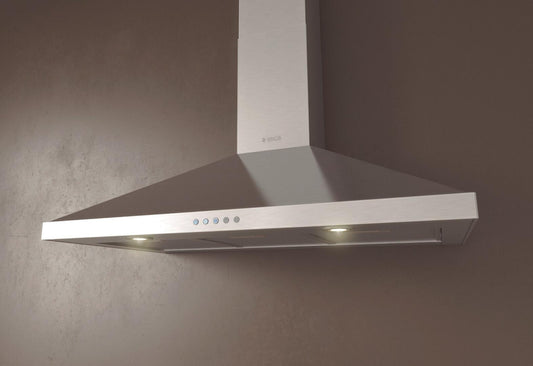 Elica - VOLTERRA - Comfort - 36" W x 19 11/16" D x 10 1/4" H, Stainless Wall Mount Hoods - EVL436S3