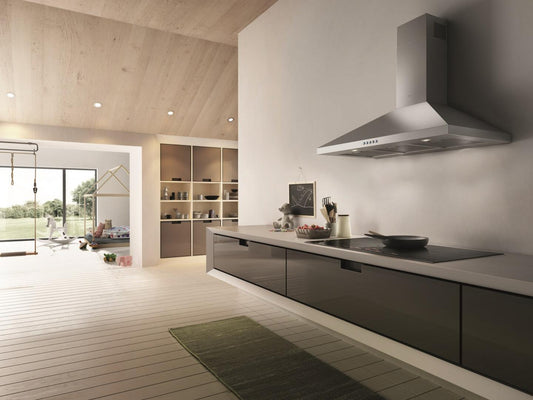 Elica - VOLTERRA - Comfort - 30" W x 19 11/16" D x 10 1/4" H, Stainless Wall Mount Hoods - EVL430S2