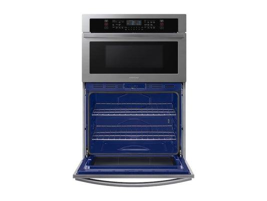 SAMSUNG NQ70T5511DS 30" Smart Microwave Combination Wall Oven in Stainless Steel - NQ70T5511DS-KT