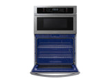 SAMSUNG NQ70T5511DS 30" Smart Microwave Combination Wall Oven in Stainless Steel - NQ70T5511DS-KT