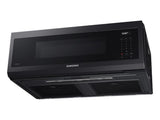 Samsung 1.1 CF SMART OTR WITH WIFI VOICE CONTROL AND SUPERIOR HOOD PERFORMANCE POWER BLACK STAINLESS STEEL - ME11A7710DG-KT