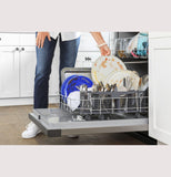 GE APPLIANCES GDF510PGRBB GE Dishwasher with Front Controls - GDF510PGRBB