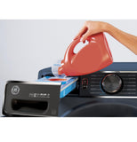 GE Appliances 5.0 cu. ft. Smart Front Load Washer, Steam, UltraFresh Vent, OdorBlock, Sanitize + Allergen - GFW655SPVDS-KT