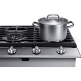 SAMSUNG NA36N6555TS 36" Smart Gas Cooktop with Illuminated Knobs in Stainless Steel - NA36N6555TS-KT