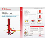 AMGO SL-7 7,000 lbs Single Post Lift  - SL-7