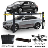 iDeal AMGO 408-P-DX (Combo) 8,000 lbs 4 Post Parking Lift - 408-P-DX