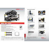iDeal AMGO 408-P-DX (Combo) 8,000 lbs 4 Post Parking Lift - 408-P-DX