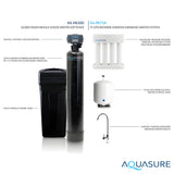 Aquasure Harmony Series | 32,000 Grains Whole House Water Softener & 75 GPD Reverse Osmosis System Bundle - AS-PR75HS32D