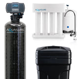 Aquasure Harmony Series | 48,000 Grains Whole House Water Softener & 75 GPD Reverse Osmosis System Bundle - AS-PR75HS48D