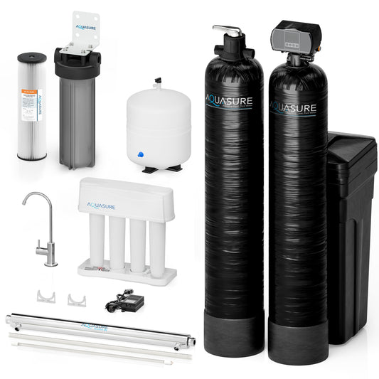 Aquasure Signature Elite Whole House Water System, 1,000,000 Gallons – AS-SE1000FMU