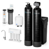 Aquasure Signature Elite 1,000,000 Gallons Whole House Filter Bundle, 48,000 Grains Softener – AS-SE1000FM