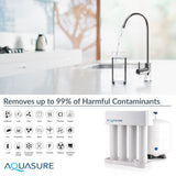 Aquasure Signature Elite 1,000,000 Gallons Whole House Filter Bundle, 48,000 Grains Softener – AS-SE1000FM