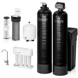 Aquasure Signature Elite Whole House Water Filter Bundle, 72,000 Grain Softener & RO System – AS-SE2000A