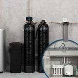 Aquasure Signature Elite Whole House Water Filter Bundle, 72,000 Grain Softener & RO System – AS-SE2000A