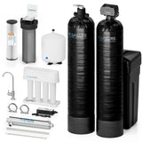Aquasure Signature Elite 1.5M Gallon Whole House Water System, 64K Grains, UV De-Activator – AS-SE1500FMU