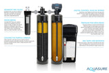 Aquasure Signature Elite 5-in-1 Whole House Water Treatment with 72,000 Grains Softener & 18 GPM UV Sterilizer - AS-SE2000FMU