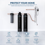 Aquasure Serene Lite Series 800K Gallons Whole House Salt-Free Descaler Bundle - AS-SF800CKU