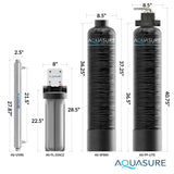 Aquasure Serene Lite Series 800K Gallons Whole House Salt-Free Descaler Bundle - AS-SF800CKU