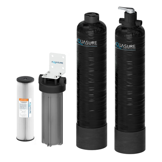 Aquasure Serene Lite 800K Whole House Salt-Free Water Conditioner Bundle – AS-SF800CK