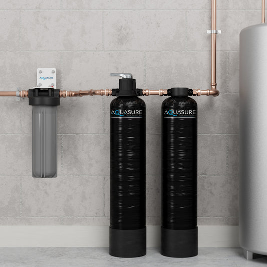 Aquasure Serene Lite 800K Whole House Salt-Free Water Conditioner Bundle – AS-SF800CK
