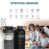 Aquasure Serene Lite Series | 800K Gallons Whole House Salt-Free Water Conditioning/Softening Descaler System with Triple Purpose Filter - AS-SF800