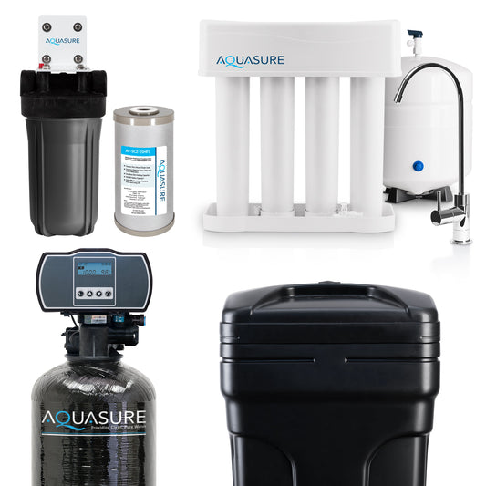Aquasure Signature Pro Whole House Filter & Softener Bundle – AS-WHF32D