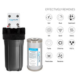 Aquasure Signature Elite Whole House Water Filter w/ 48,000 Grains Softener & RO System - AS-WHF48FM