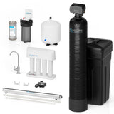 Aquasure Signature Series | 48,000 Grains Water Softener with 12 GPM Quantum UV Purifier and 75 GPD Reverse Osmosis RO System - AS-WSUV48RO
