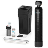 Aquasure Signature Series | 48,000 Grains Water Softener with 12 GPM Quantum De-Activator System and Triple Purpose Carbon Pre-Filter - AS-WSUV48D