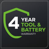 Greenworks 80V 25" Cordless Battery Dual Blade Self-Propelled Mower w/ 4.0Ah Battery & Rapid Charger - 2541402