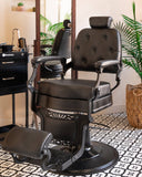 Berkeley ADAMS Vintage Barber Chair - HON-BBCHR-52023-BLK